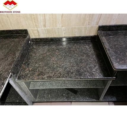 Parque moderno británico de piedra de granito marrón superficie pulida para el diseño de escritorio de cocina