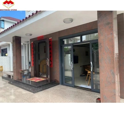 Granito rojo pulido de alta calidad piedra de granito azul del Himalaya la losa grande para la decoración de escaleras interiores y productos de cocina