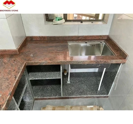 Piedra de granito azul del Himalaya cortada a medida para escaleras interiores de lujo y productos de cocina