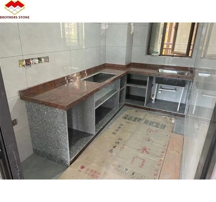 Granito rojo pulido de alta calidad piedra de granito azul del Himalaya la losa grande para la decoración de escaleras interiores y productos de cocina