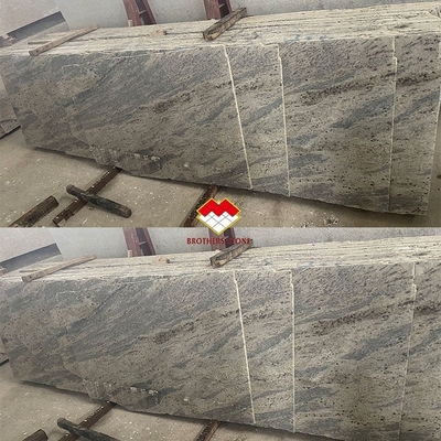 Polished Kashmir Granito Blanco de Piedra Exterior y Interior de Tejas de suelo en la India