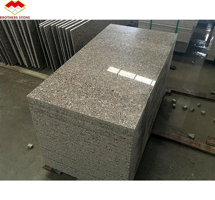 2700kg/m3 Densidad de granito G636 losas estilo de diseño moderno para la villa gráfico rosa Porrno