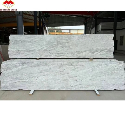 2700 kg/m3 Densidad de granito Losas de granito blanco indio moderno para proyectos de diseño gráfico