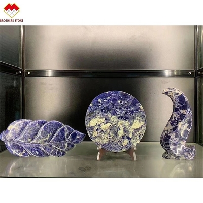 Marmol africano de lapis transparente, de la especie de la sodalita, el azul, el ónix y el mármol de Yunfu