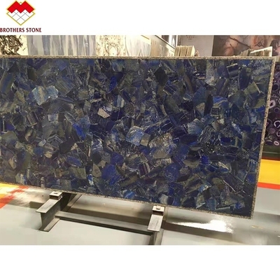 Moderno azulejos azules de Bahía mármol color azul lemuriano azul de granito losas para la decoración de interiores
