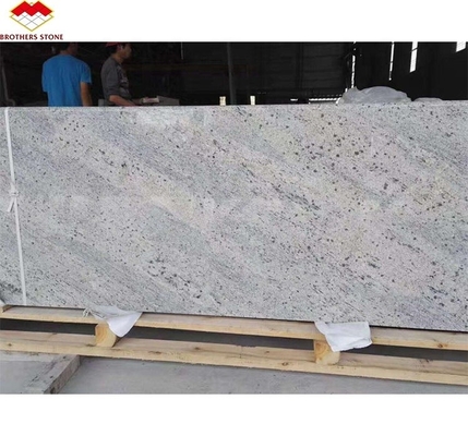 2700kg/m3 Granito Modern India Cachemira Blanco revestimiento de piedra natural cortado a medida