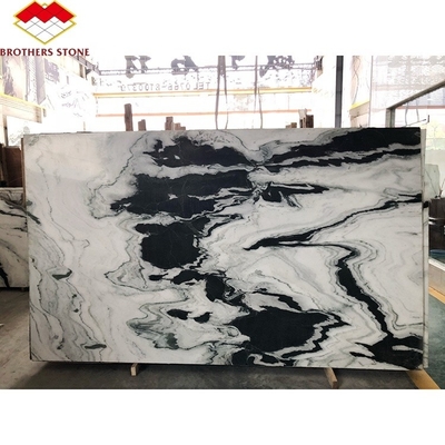 CNF Trade Panda Blanco Sichuan de mármol pulido Librería de tabla grande para el piso de la ducha