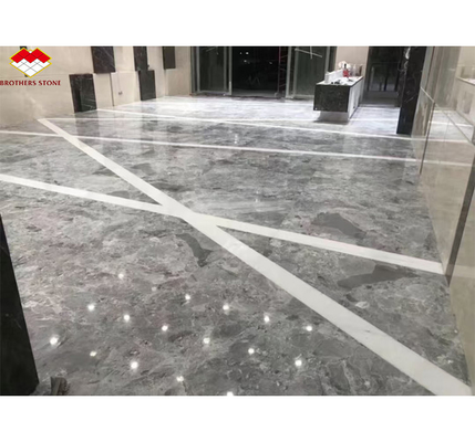 Yinsha Piedra de mármol gris italiana Gran pizarra para pisos de hoteles y escaleras interiores