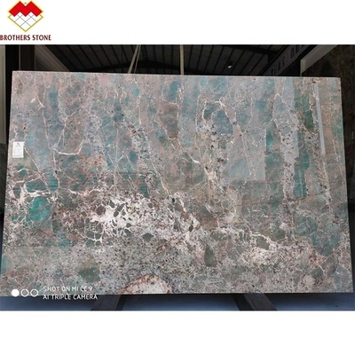 Pisos de azulejos y mármol de cuarcita verde amazónica brasileña