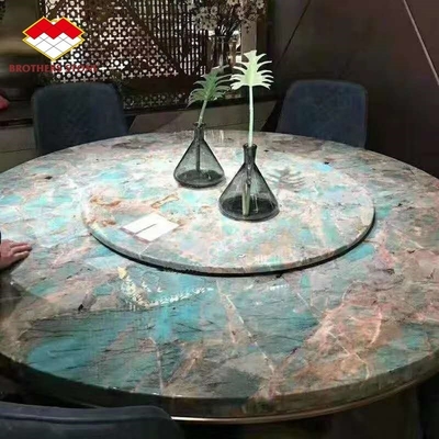 Pisos de azulejos y mármol de cuarcita verde amazónica brasileña