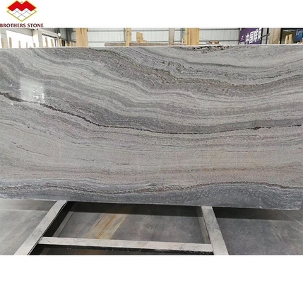 Tablas de piedra natural de granito azul cortadas a medida para paneles de pared en el hogar y la mesa de comedor