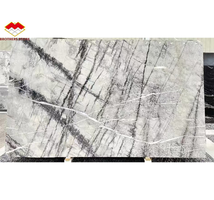 Diseño Gráfico Piedra natural de plata de abeto italiano azulejos de suelo de mármol para el salón