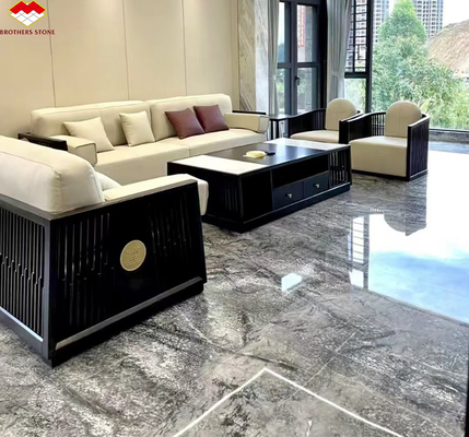 Diseño Gráfico Piedra natural de plata de abeto italiano azulejos de suelo de mármol para el salón