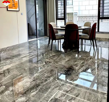 Diseño Gráfico Piedra natural de plata de abeto italiano azulejos de suelo de mármol para el salón