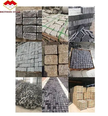Mejorar los exteriores de su hogar con cortar a tamaño gris Granito Cubo de Piedra 10x10x10