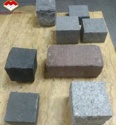 Mejorar los exteriores de su hogar con cortar a tamaño gris Granito Cubo de Piedra 10x10x10