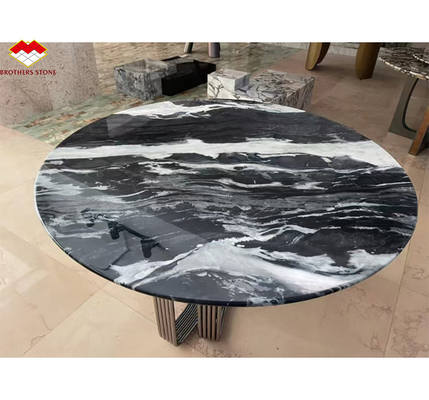Granito negro cósmico moderno pulido para encimeras de cocina interiores y paneles de pared