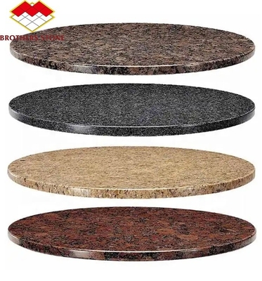 Base de mesa de granito chino de piedra natural para mesa redonda pulida moderna cortada a medida