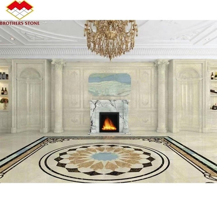 Moderno Mini Manto Artístico Artístico Artístico Arco Francés Nueva York Mármol Interior Perfumado Nieve Ciruela Fuego Rondón