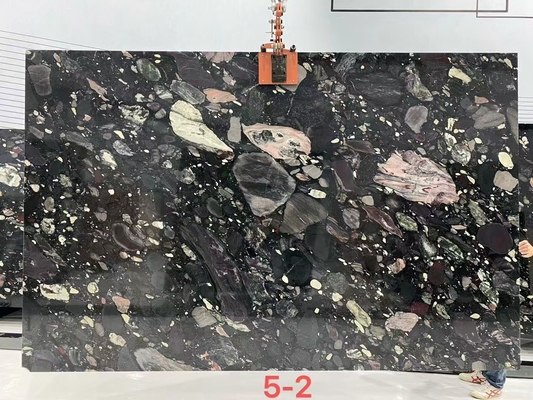 Revestimiento de piedra de pared 3D de mármol de Dolomita para mesas de mesa de villas en diseño personalizado