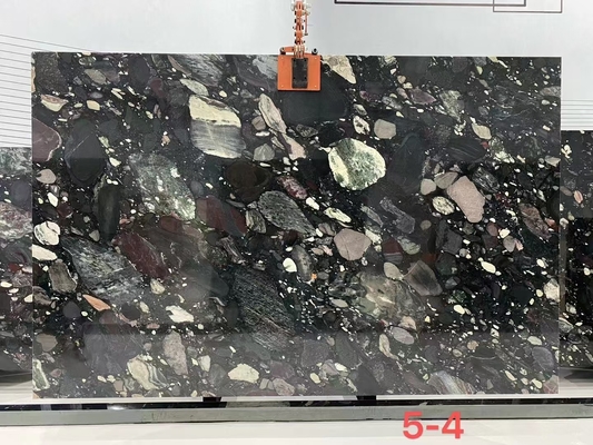 Plantillas Diseño de suelo de pared Hoja de mármol natural con patrón de ágata de Yunfu