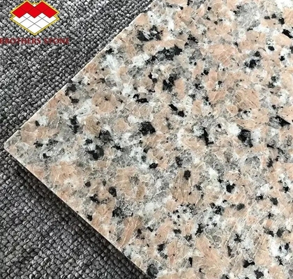 China Moderna Gran Ladilla Granito Ladilla de Piedra Polida Natural Cortada a Su Tamaño Porno Chino Rosa Ladilla de Granito