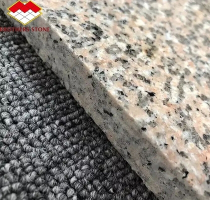 China Moderna Gran Ladilla Granito Ladilla de Piedra Polida Natural Cortada a Su Tamaño Porno Chino Rosa Ladilla de Granito