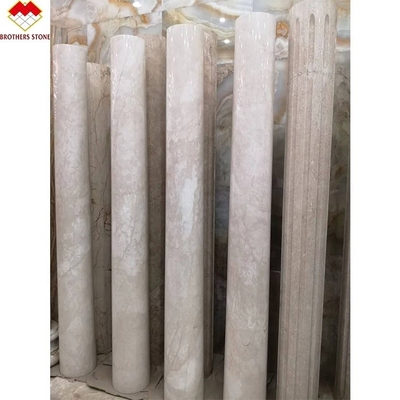 Mercado principal Rusia y Asia Pilar de piedra hueca con acabado pulido