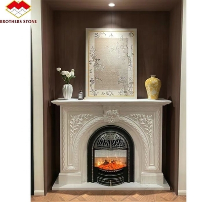 Caminas de carbón estilo italiano moderno de mármol Sofitel Caminera de mantel para decoración interior