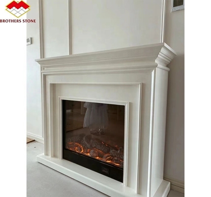 Caminas de carbón estilo italiano moderno de mármol Sofitel Caminera de mantel para decoración interior