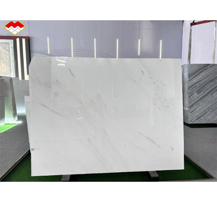 Piedra de los hermanos Yunfu Precio más barato Marmol de belleza blanca con venas grises Veneer de mármol blanco Atlántico de alta calidad