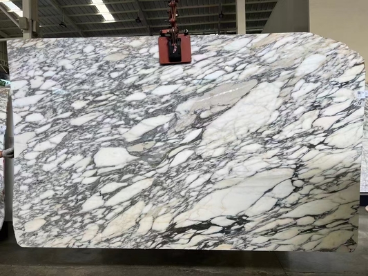 Luxo Moderno Interior Pasillo Rectángulo Entrada Consola Mesa de mármol Polaco Italia Arabescato Marmol Plíngulo Estand Marmol