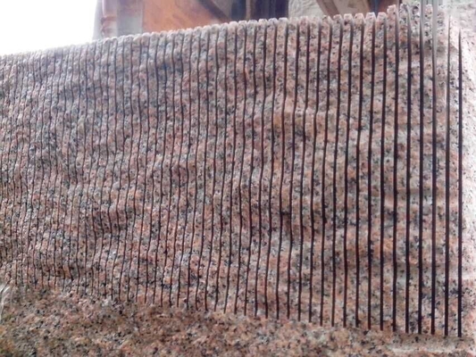 Tejas rojo oscuro al aire libre de la piedra del granito G562, baldosas pulidas del granito