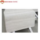 Mármol de mármol de madera blanco pulido del blanco de Serpeggiante del chino de la losa