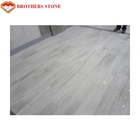Precio de madera blanco del mármol de Serpegiante del Marble White de la vena de Guizhou