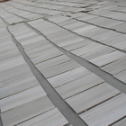Estilo moderno del mármol de madera blanco natural de la vena con el grueso de 15-30m m