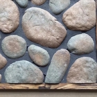 Piedra cultivada exterior ligero moderno de la textura con la instalación fácil
