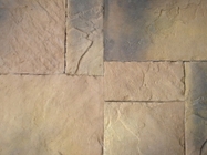 Los paneles de pared decorativos grabados en relieve exterior ladrillo global de piedra exterior artificial rojo del blanco de la pizarra de la repisa del castillo del falso