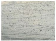 Losas de piedra pulidas del granito blanco de la India Cachemira para el cuadrado