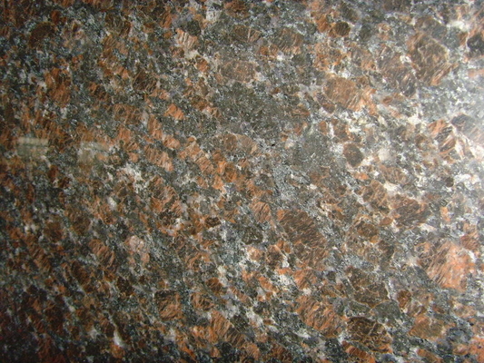 Mpa 14,5 Tan Brown Granite Stone Tiles natural para los pasos