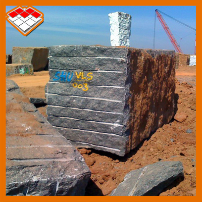 Mpa 14,5 Tan Brown Granite Stone Tiles natural para los pasos