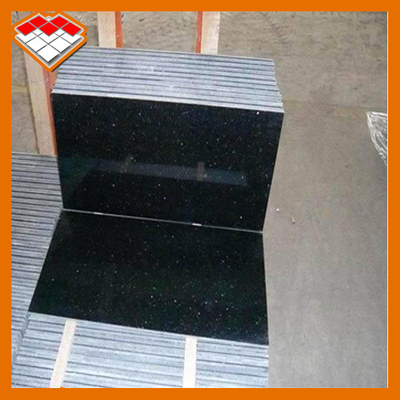 El granito negro del oro los 60*60*Cm de la galaxia teja las losas para el piso de la pared