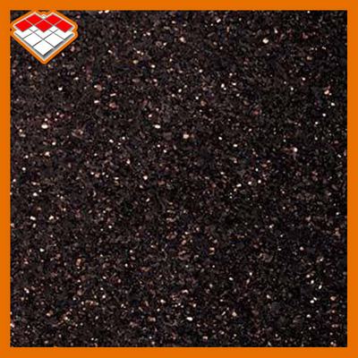 El granito negro del oro los 60*60*Cm de la galaxia teja las losas para el piso de la pared
