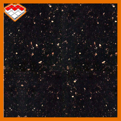 El granito negro del oro los 60*60*Cm de la galaxia teja las losas para el piso de la pared