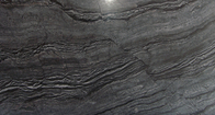 Suelo de piedra de mármol negro de la losa de madera 100Mpa 30m m
