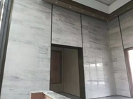 Grey Veins Marble Stone Slab para el panel del chalet y de pared del hotel