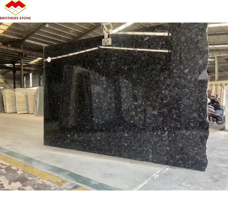 Estilo moderno Elegante Black Marble Granite Slab para Villa encimera y decoración exterior