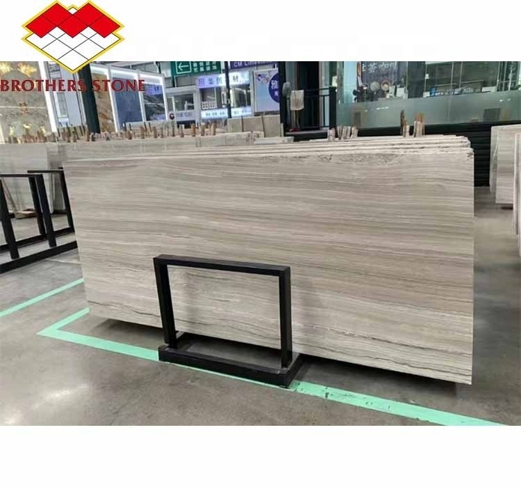 Paneles de pared de suelo/tableros de madera gris de grano de mármol para el estilo personalizado