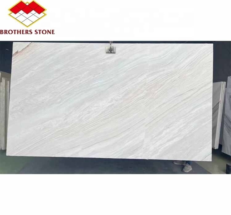 Escaleras de mármol de galaxia blanca para baños en villas