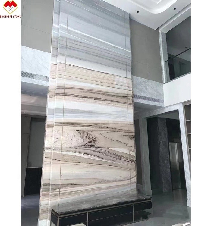 Mercado de Oriente Medio Diseño moderno Lujo Campana azul Palissandro Bluette Tablas de mármol